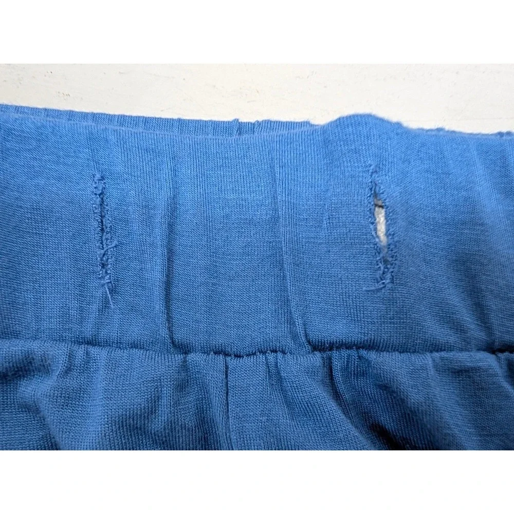 Ekouaer Pajama Set Women's XS Sleepwear Loungewear Long Sleeve Top & Pants Blue‎